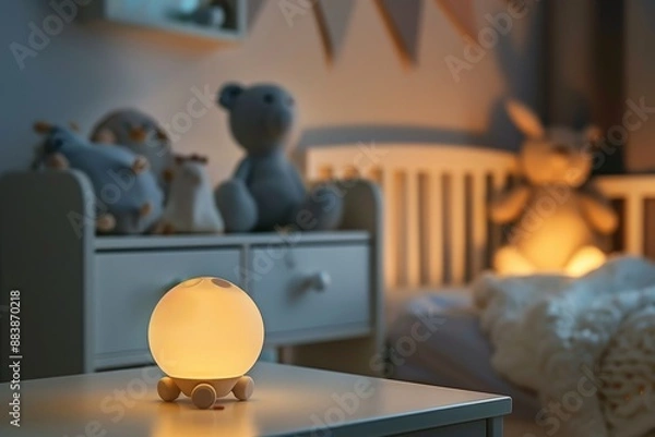 Obraz Nightlight in a Child's Room