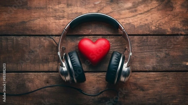 Fototapeta Music that soothes the heart, evokes old memories