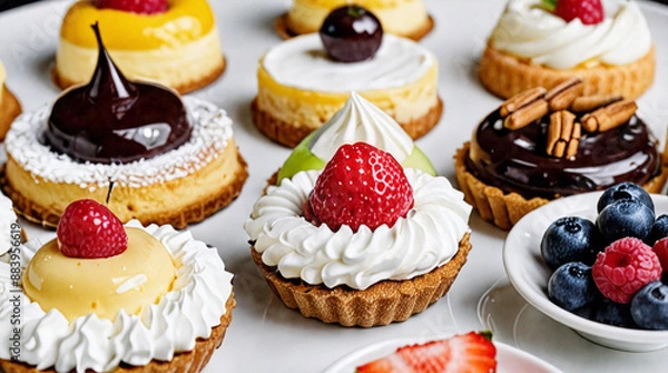 Obraz Dessert on plate