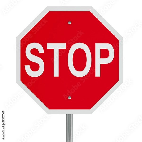Fototapeta Stop sign