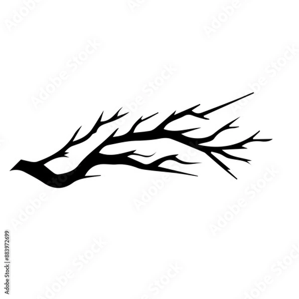 Obraz tree branches clip art