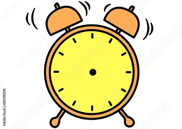 Fototapeta An alarm clock is a clock that is designed to alert an individual or group of individuals at a specified time.