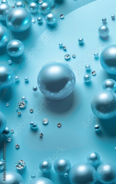 Obraz Background: Blue