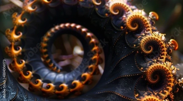 Obraz fractal background