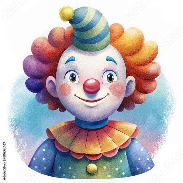 Obraz cartoon clown
