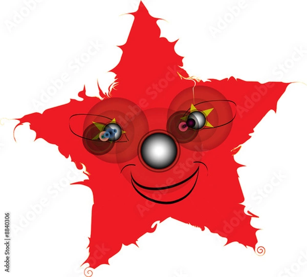 Obraz personaggio a stella