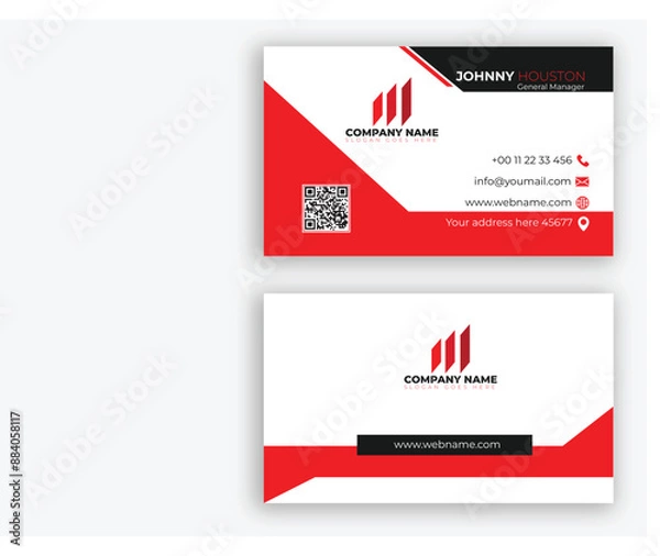 Obraz Professional Modern Business Card Template