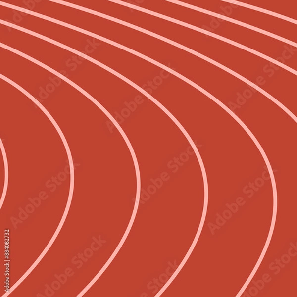 Fototapeta running tracks