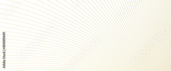 Obraz Vector abstract gold line wavy dynamic gold wavy stripes of the pattern of gold lines wave element for design.