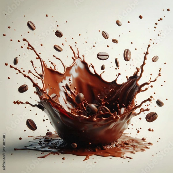 Obraz Splash of Coffee