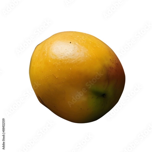 Obraz Fresh mango fruit isolated on transparent background, fresh fruit