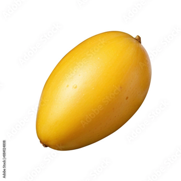 Obraz Fresh mango fruit isolated on transparent background, fresh fruit