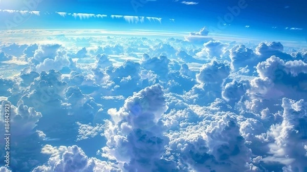 Fototapeta Describe the cultural and artistic significance of clouds in different societies.