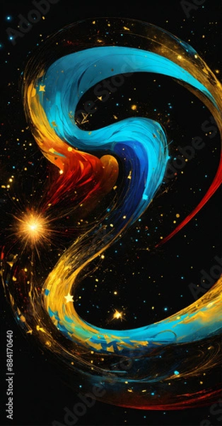 Fototapeta background with space