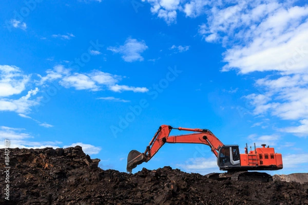 Obraz Back hole and Coal