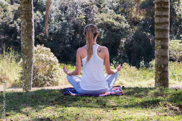 Obraz meditation and yoga