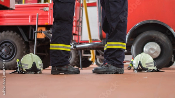 Obraz Feuerwehr-Pärchen