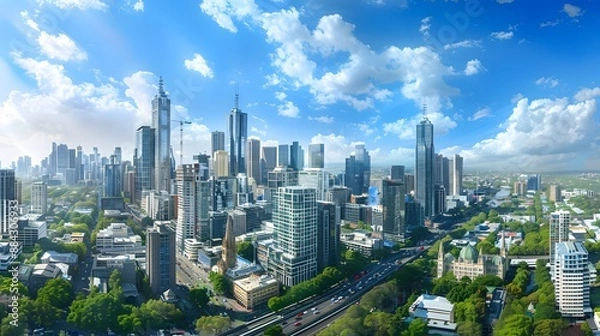 Fototapeta Cityscape Panorama