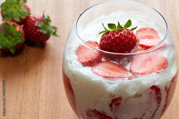 Obraz Fresas con Nata