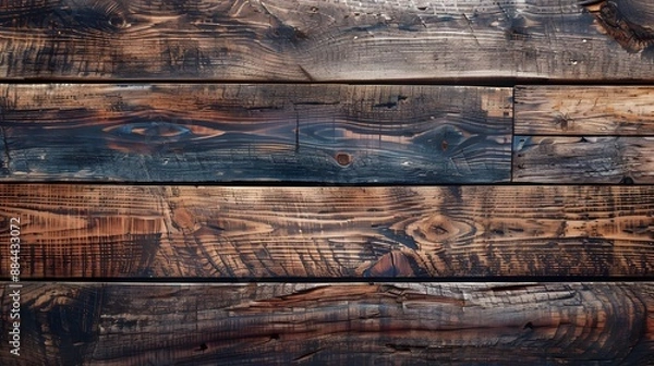 Fototapeta wood board texture background, a wide plank natural rustic vintage hardwood with nature grain pattern. 