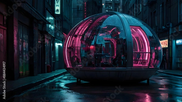 Obraz lights in the city