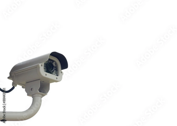 Obraz cctv on white background