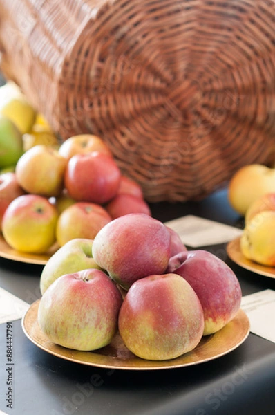 Obraz peaches in a basket