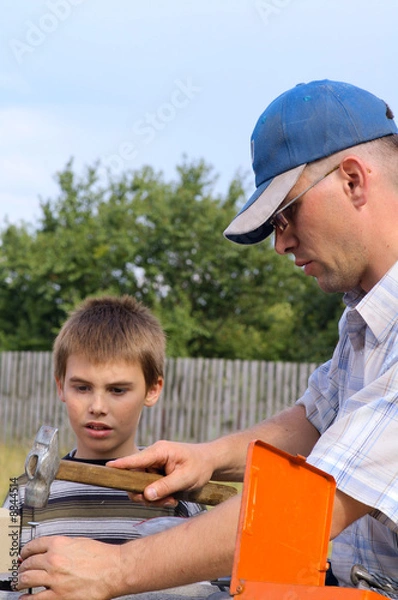 Obraz Father and son