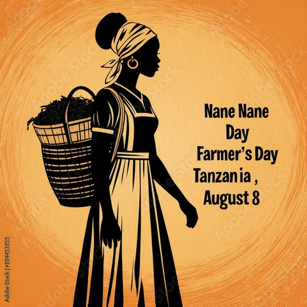 Obraz National Farmer's Day of Tanzania Nane Nane