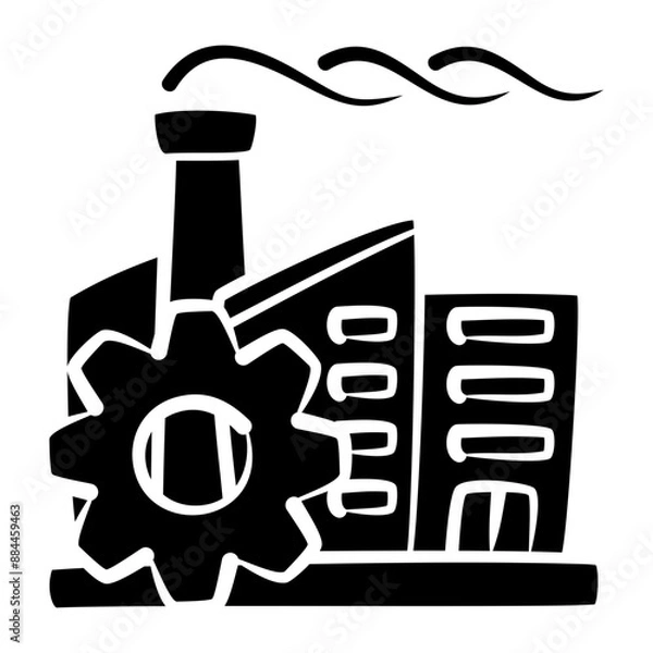 Fototapeta Industry Icon