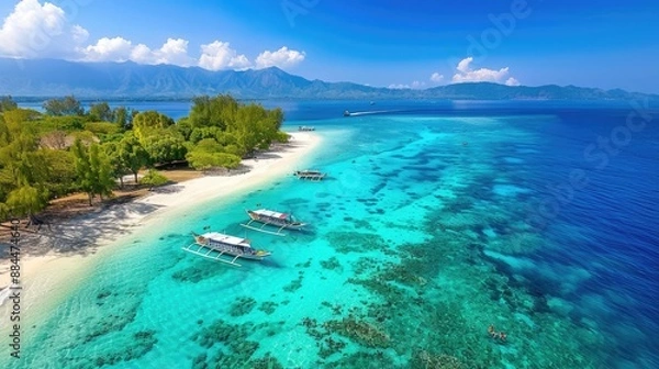 Obraz Gili Islands: A Sanctuary of Tranquility in Indonesia