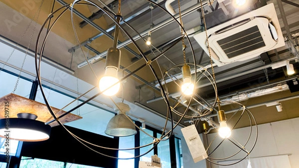 Obraz モダンでお洒落な照明器具