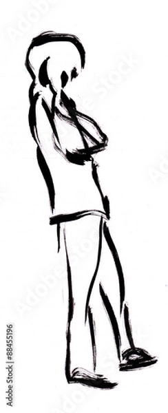 Fototapeta instant sketch