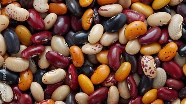 Obraz Colorful Beans Close Up