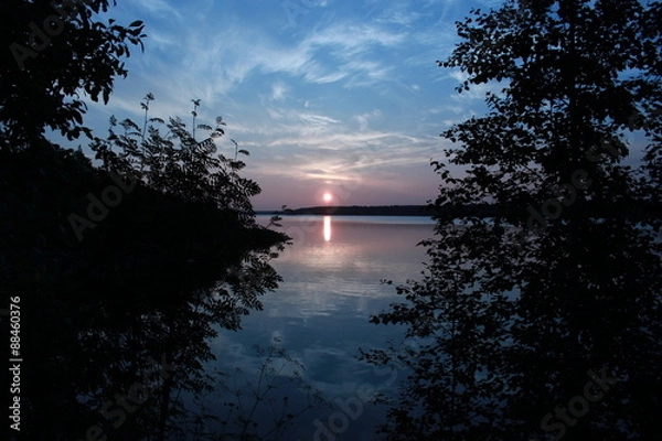 Obraz Sonnenuntergang Bottenviken