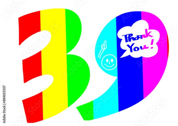 Obraz サンキュー