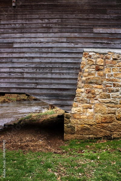 Obraz Covered Bridge 