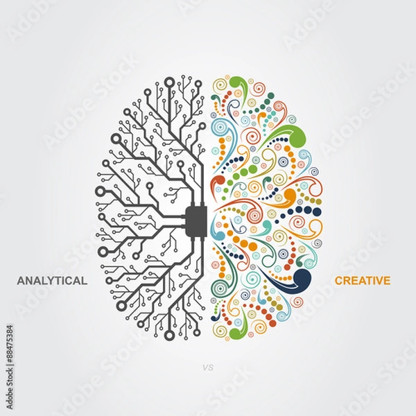 Obraz koncepcja mózgu