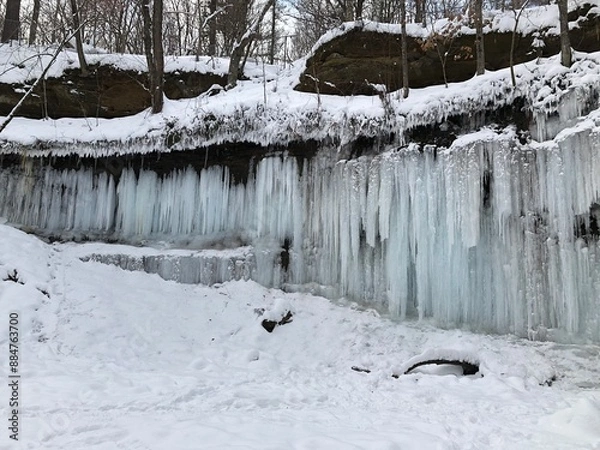 Fototapeta winter in the mountains