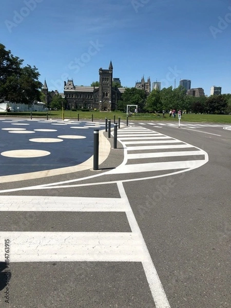 Fototapeta park in the city