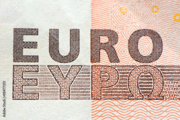 Fototapeta 50 Euro Makro