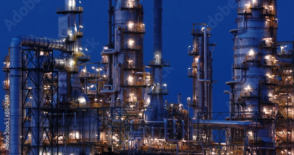 Fototapeta oil refinery