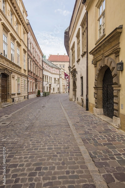 Obraz Kraków uliczka Kanonicza