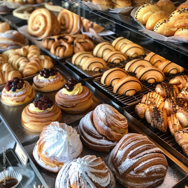 Obraz croisant pastry