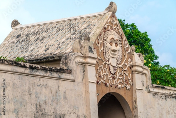 Obraz Tamansari Water Castle inside the Royal Palace of Yogyakarta is a cultural heritage building.