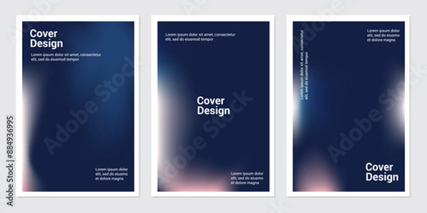 Fototapeta Liquid gradient color background design and Fluid composition. Creative illustration for poster, web, landing, page, cover, ad, greeting, card, promotion.