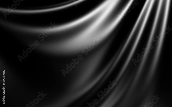 Obraz Black Cloth Background