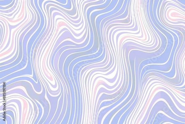 Fototapeta Dreamy abstract background with pastel colors, swirling shapes, and high-quality textures. Beautiful simple AI generated image in 4K, unique.