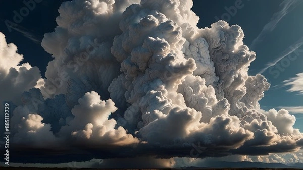 Obraz clouds on the sky 