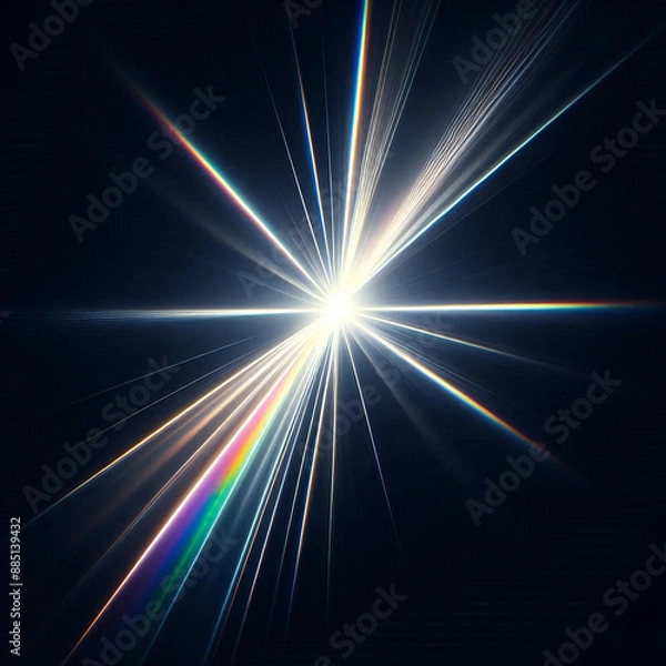 Obraz Abstract flare light 